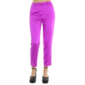 PANTALONE A SIGARETTA VICOLO FUXIA